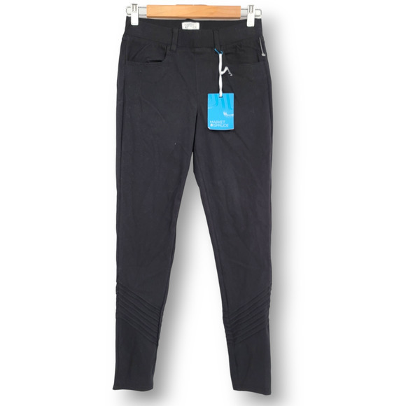 NEW Market‎ & Spruce Women's Skinny Moto Ankle Pull On Legging Size Small - Picture 1 of 10